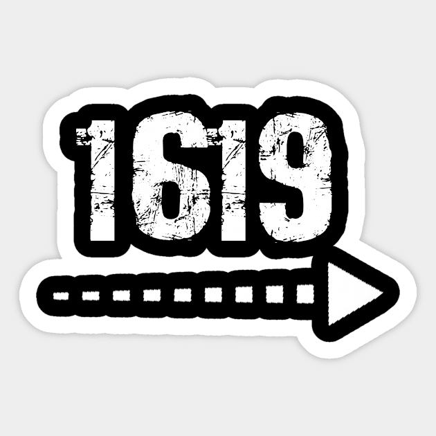 1619 Sticker by MSDDesign